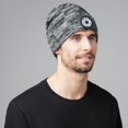 thumbnail image 4 of Gorro De Lana Led Con Luz, Gorro De Faro Recargable Usb Unisex, Gorro Led De Punto Ajustable Con Brillo De 3 Niveles Para Correr Al Aire Libre Advancent AP006005-00, 4 of 6