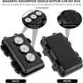 thumbnail image 2 of Magnetic Key Holder Under Car Hide Key Box with Strong Magnetic Key Hider Multifunctional Case ,Multiple Options Available, 2 of 6