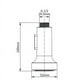 thumbnail image 2 of Cabezal rociador de grifo de cocina desplegable eficiente, fácil instalación para actualizaciones rápidas, acabado de níquel cepillado de alta calidad para un atractivo atemporal, 2 of 5
