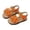 Orange, variant on Summer Classic Girls Sandals Comfort Footwear with Floral Design for Everyday Casual Outdoor Adventures Easy -on and Soft Sole