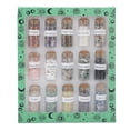 thumbnail image 2 of Chips de piedra de meditación juego de 15 piezas de chips de chakra embotellados pequeños portátiles brillantes para exteriores ANGGREK Otros, 2 of 8