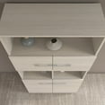 thumbnail image 6 of Bush Business Furniture Office 500 5-Shelf 70H Bookcase with Doors Sand Oak OFB136SO, 6 of 9