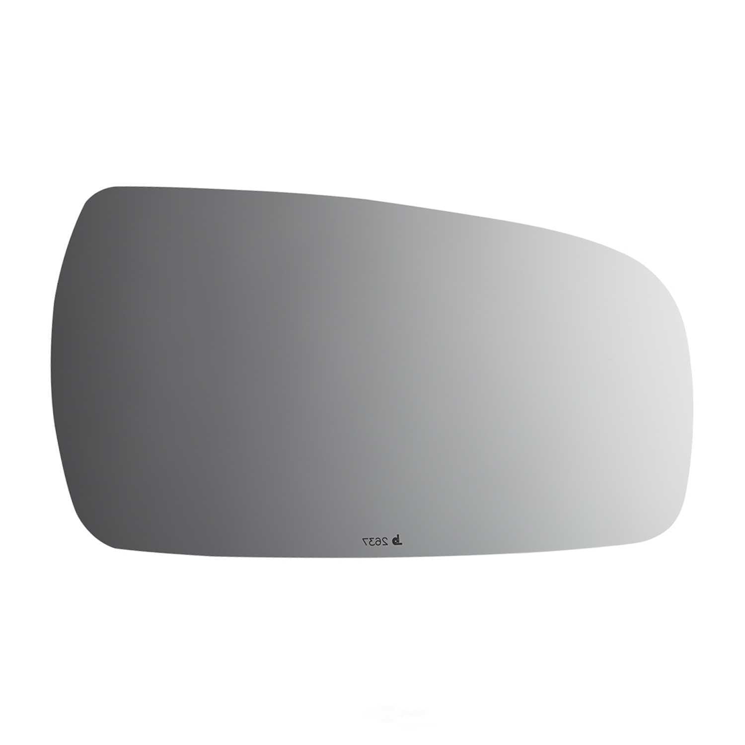Burco Side View Mirror Replacement Glass - Clear Glass - 2637