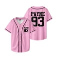 thumbnail image 5 of Liam Payne 1993-2024 Memorial rapper Payne 93 Merch Baseball Jersey Men/Women Casual Thin button Baseball uniform, 5 of 7