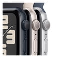 thumbnail image 3 of Smartwatch Apple SE (GPS) Caja de aluminio Negro 40MM correa deportiva Negro talla S/M, 3 of 4