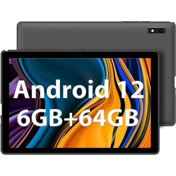 10 Inch Android 12 Tablet, 6GB RAM 64GB ROM 1TB Expand, 8000mAh
