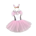 thumbnail image 4 of Disfraz de conejo de Pascua para niña, conjunto de tutú, tocado con Orejas de conejo, traje para fiesta, cumpleaños, vacaciones, puesta en escena, XL, 4 of 8