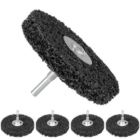 

5 Piece CSD Disc Set 100mm - Grinding and Cleaning Discs (Coarse Black)