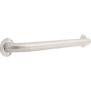 Safety First 1-1/2" Diameter Exposed Mount Grab Bar, Stainless Steel