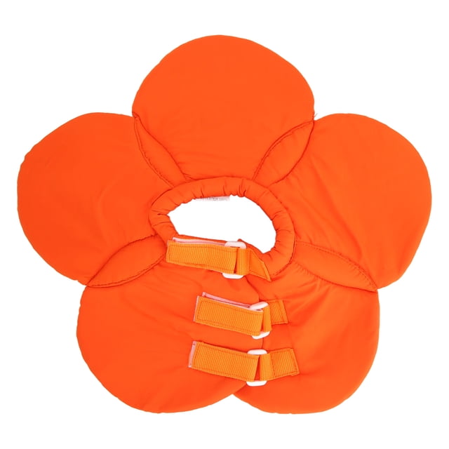 Collier Elizabeth pour Animaux de Compagnie, Collier de Récupération pour Chat Collier Souple pour Chien Collier de Récupération Réglable Collier de Vache Fleurs Collier de Récupération pour Chat pour Animal de Compagnie