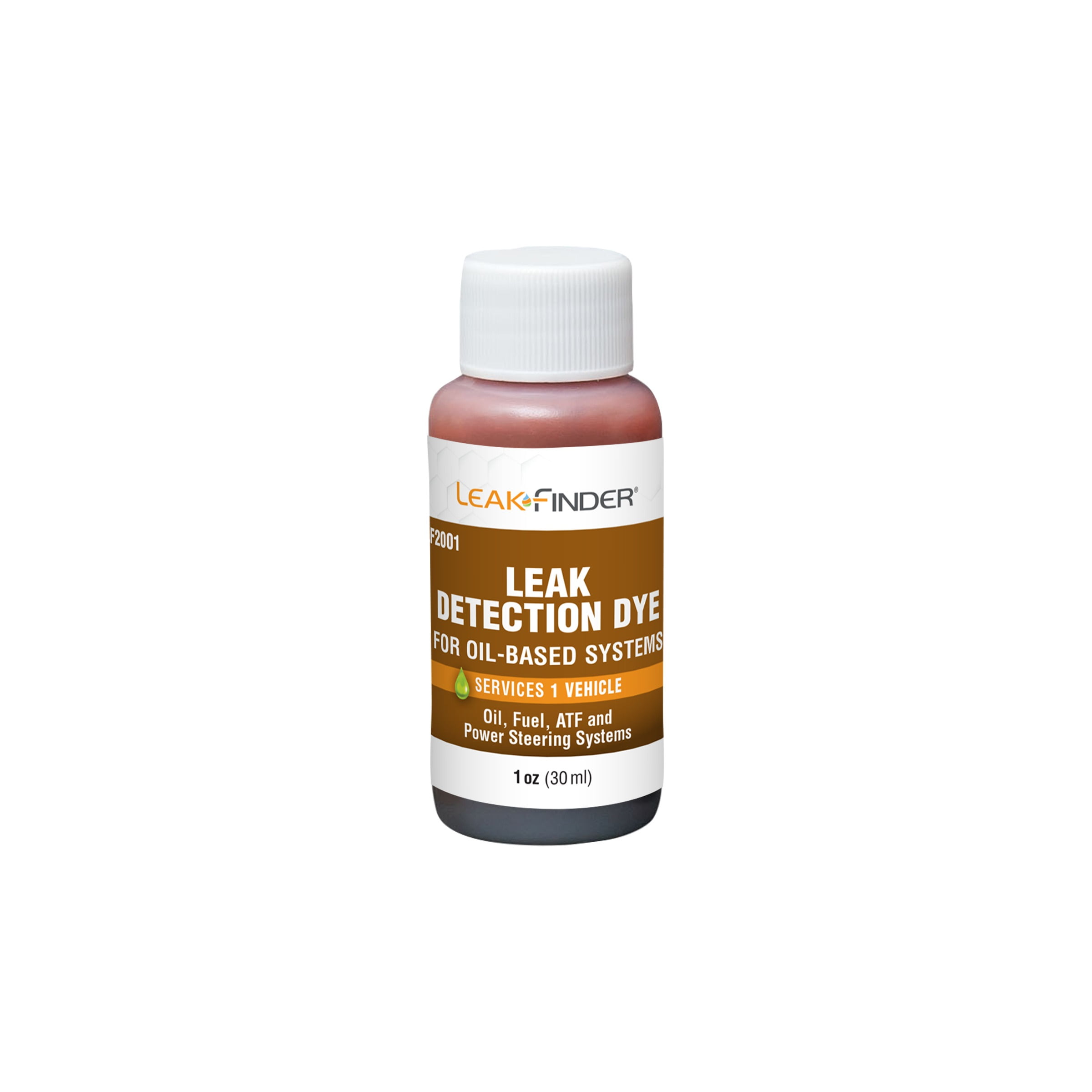 LEAKFINDER LF2001 Automotive OilBased Fluid Leak Detection Dye