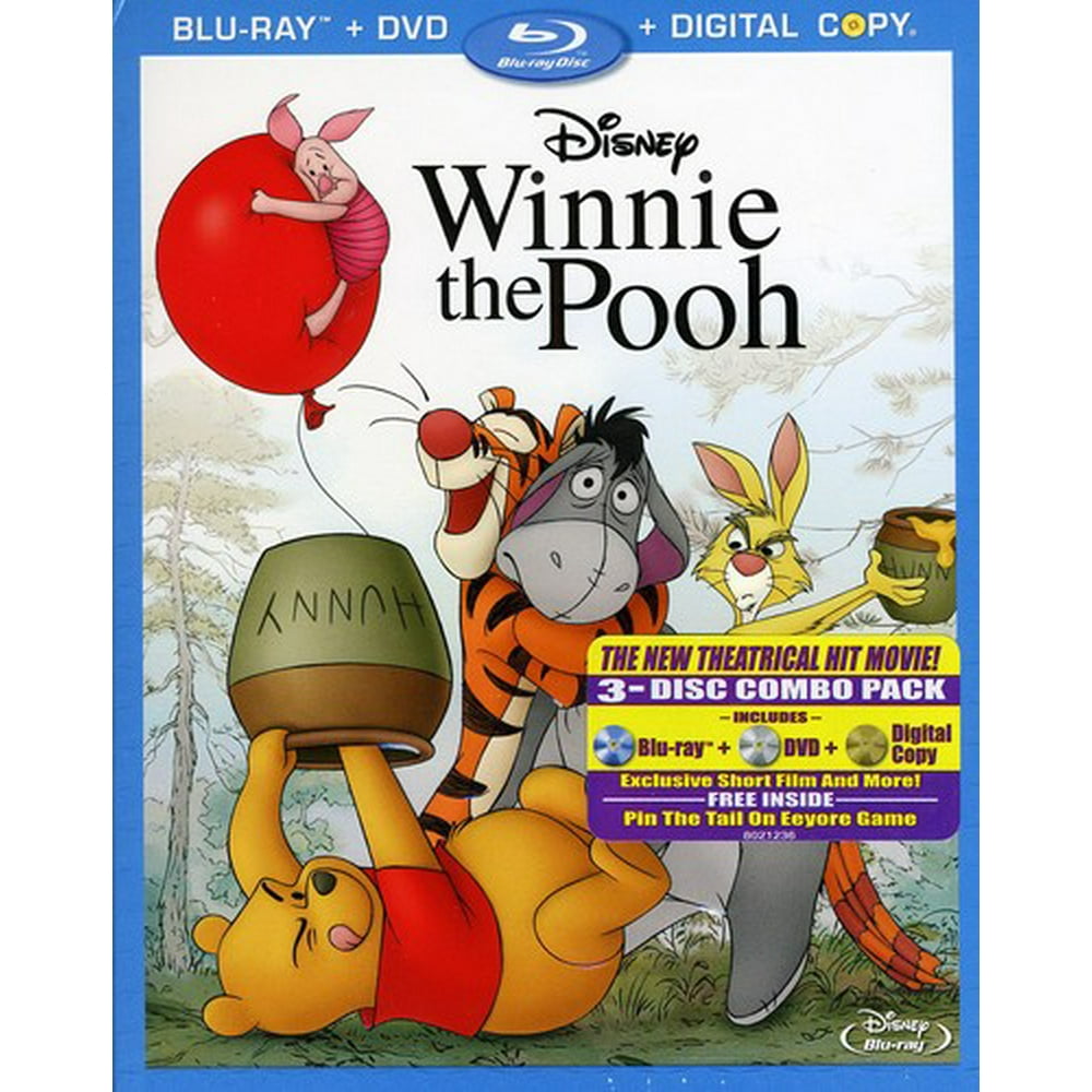 Winnie The Pooh Movie (Bluray + DVD + Digital Copy)