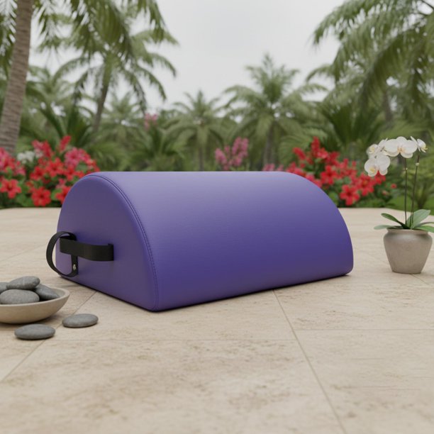 Dispositivo de Entrenamiento de Pilates para Fortalecer Los Músculos Centrales, Equipo de Fitness de Interior para Adultos, Mesa de Masaje, Hecho de Púrpura