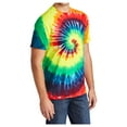 thumbnail image 4 of Mafoose Men's Short Sleeve Tie-Dye Male Cotton T-Shirts Rainbow S, 4 of 6