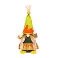 thumbnail image 2 of Chmadoxn 12.6" Fall Scarecrow Gnome Plush Decor, Thanksgiving Maple Leaf Faceless Doll Figurine, 2-in-1 Tabletop & Hanging Ornament for Autumn Harvest Tiered Tray Home Decor, 2 of 9