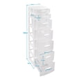 thumbnail image 4 of Cajonera Organizador Multiusos MQ 7 Niveles Blanco, 4 of 4