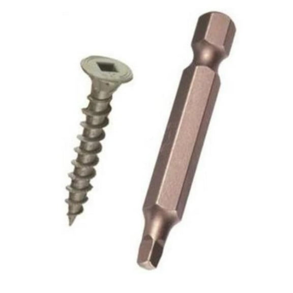 Rock-On 23306 9 by 1-1/4" Serrated Head Star Drive Cement Board Screws (750 Pack), 1.25 inches, zinc