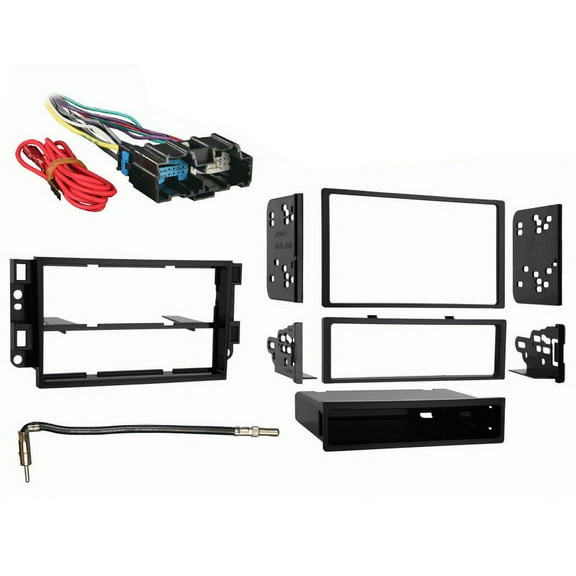 Fits Pontiac G3 Sedan 2007-2009 Single/Double DIN Harness Radio Dash Kit