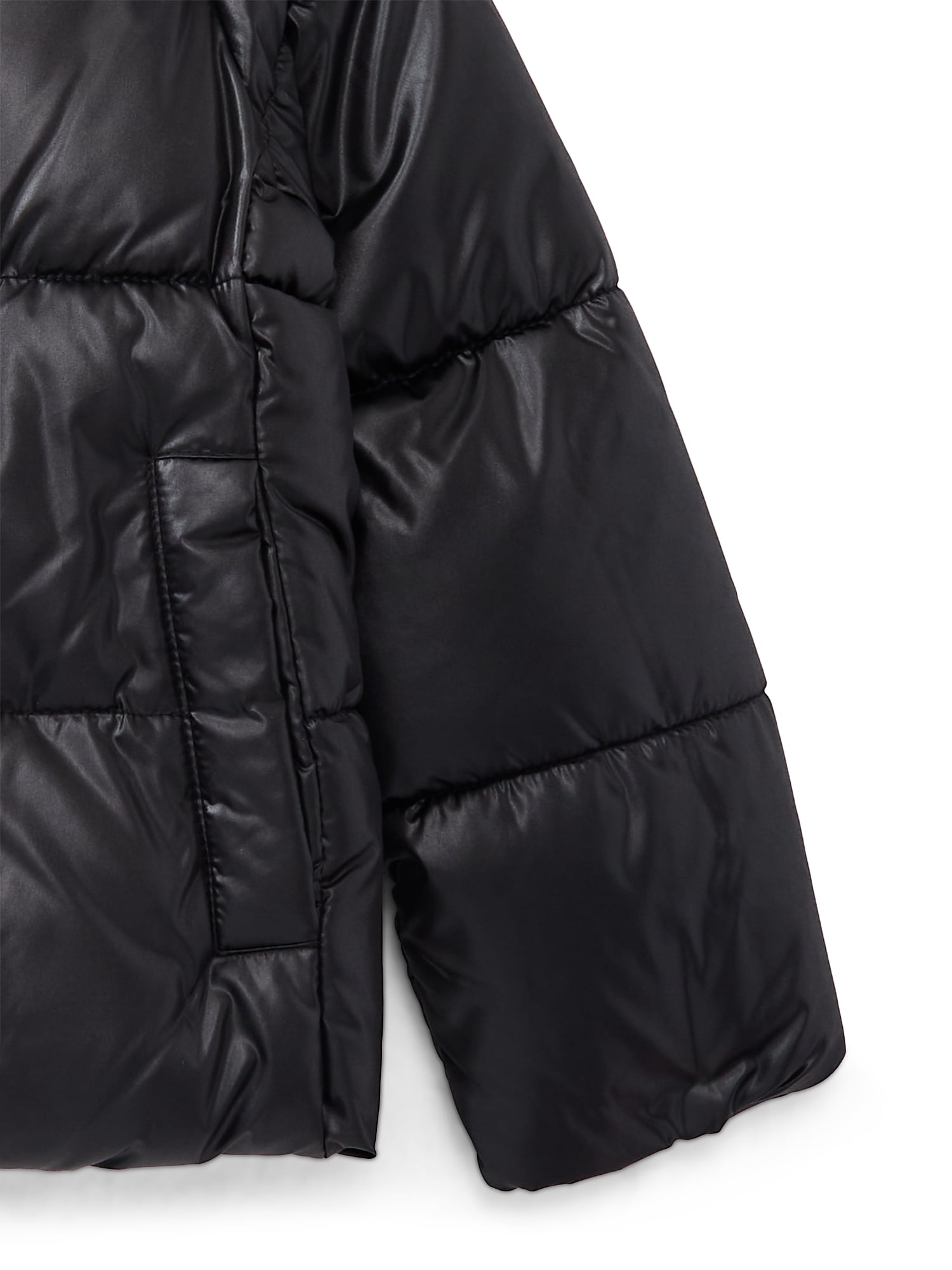 Ozark Trail Girls Heavyweight Puffer Jacket, Sizes 4-18