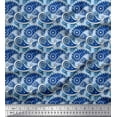 thumbnail image 1 of Soimoi Polyester Crepe Fabric Floral & Paisley Fabric Prints by Yard 42 Inch Wide, 1 of 5