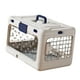 thumbnail image 2 of Jaula plegable para cachorros, transportín para gatos, transportín portátil para perros, transportín para mascotas pequeñas Blanco, 2 of 9