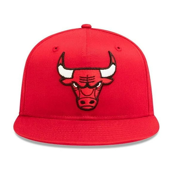 Gorra NBA New Era Unisex Plana Logo Chicago Bulls