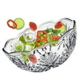 thumbnail image 2 of Dublin Crystal 3 Piece Scalloped Serving Bowl Set, 2 of 4