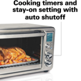 thumbnail image 4 of Hamilton Beach Digital Air Fryer Toaster Oven #31194C (Refurbished), 4 of 6