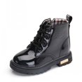 thumbnail image 1 of JFBUJC Bottes Imperméables en Cuir Pu pour Filles Snow Martin, 1 of 5