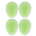thumbnail image 1 of Peine de Forma Redonda de Huevo, Cepillo Masajeador del cuero Cabelludo 4pcs Conveniente Compácto, 1 of 7