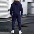thumbnail image 7 of Fabrcox M-4XL Mens 2 Piece Sweatsuits Hoodie and Sweatpants Set for Men Causal Athletic Gym Spring Fall Sweatshirt Joggers Tracksuits XL, 7 of 7