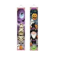 thumbnail image 3 of Feltree Halloween Door Couplet Banner, 70.87 Inch Orange Waterproof Polyester Set of 2 for Party Decor, Easy to Install for Carnival Photo Booth Decoration, 3 of 8