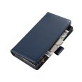 thumbnail image 3 of Allytechgroup Wallet Case for Samsung Galaxy S25 Ultra, Zipper Clutch Phone Case with Card Slots, Cash Pocket, Wrist Strap, Kickstand Stand Function, Magnetic Closure Flip Cover,Blue, 3 of 7
