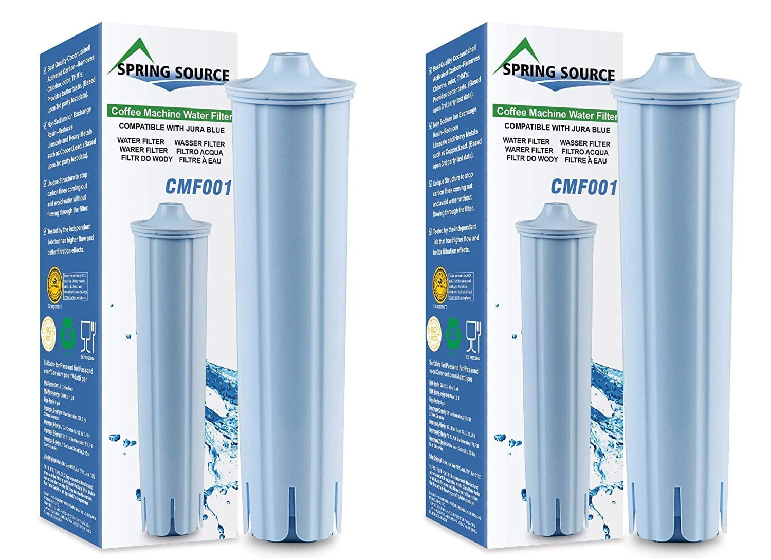Lovlov Premium Filter Cartridges for Jura Claris Blue 2 Water Filter Cartridges for Fully Automatic Coffee Machines 