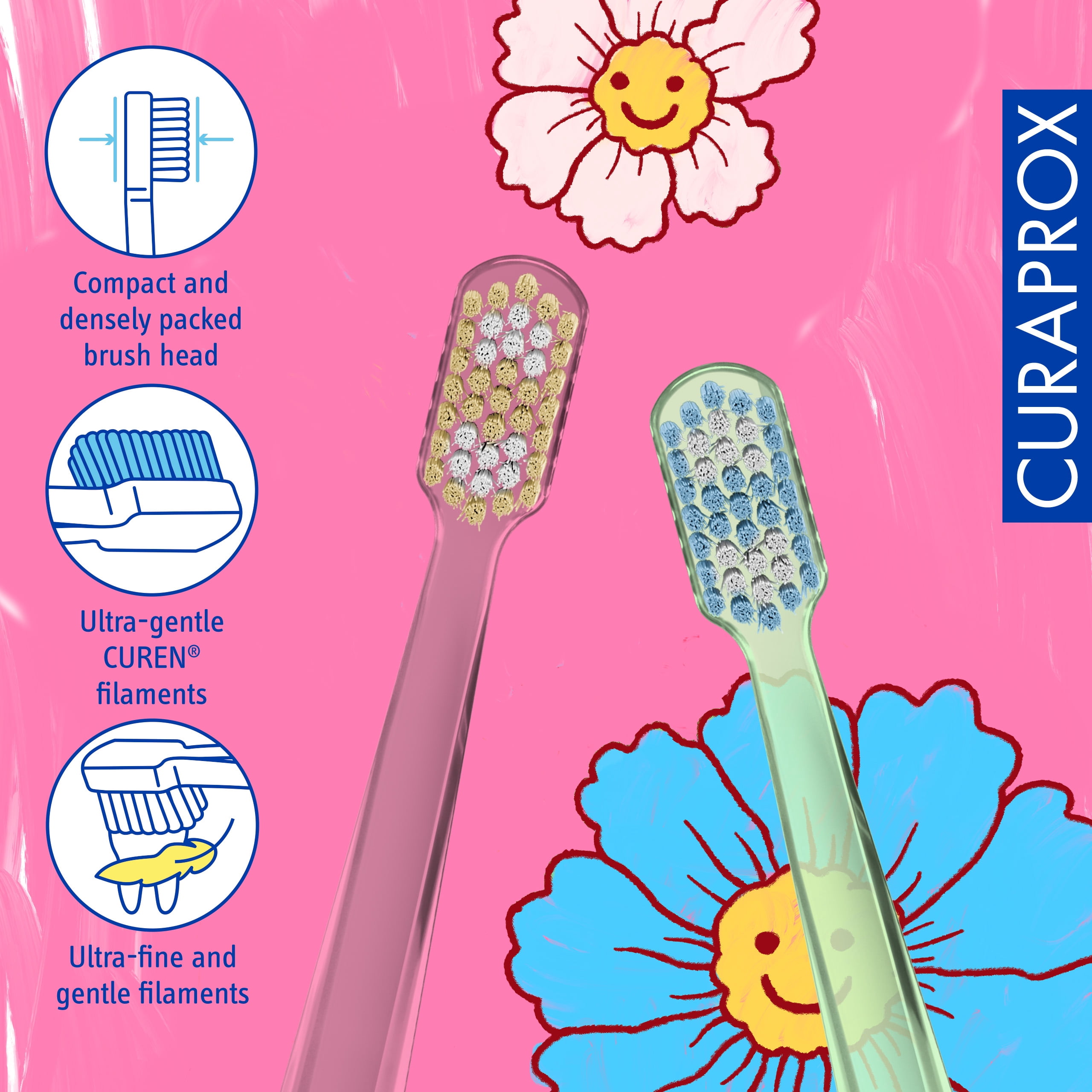 CS 12460 Velvet Edition 2025, 2 pcs, Ultra Soft & Gentle Toothbrush