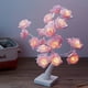 thumbnail image 3 of Luz decorativa alimentada por batería NikouMX lámpara de árbol de bonsái rosa, 3 of 8
