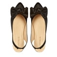 thumbnail image 3 of Balerina Para Mujer CASTALIA 124-103 Negro con Moño, 3 of 3