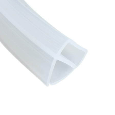 78 7 Inch U Shaped Frameless Window Shower Door Seal Clear For 3 8