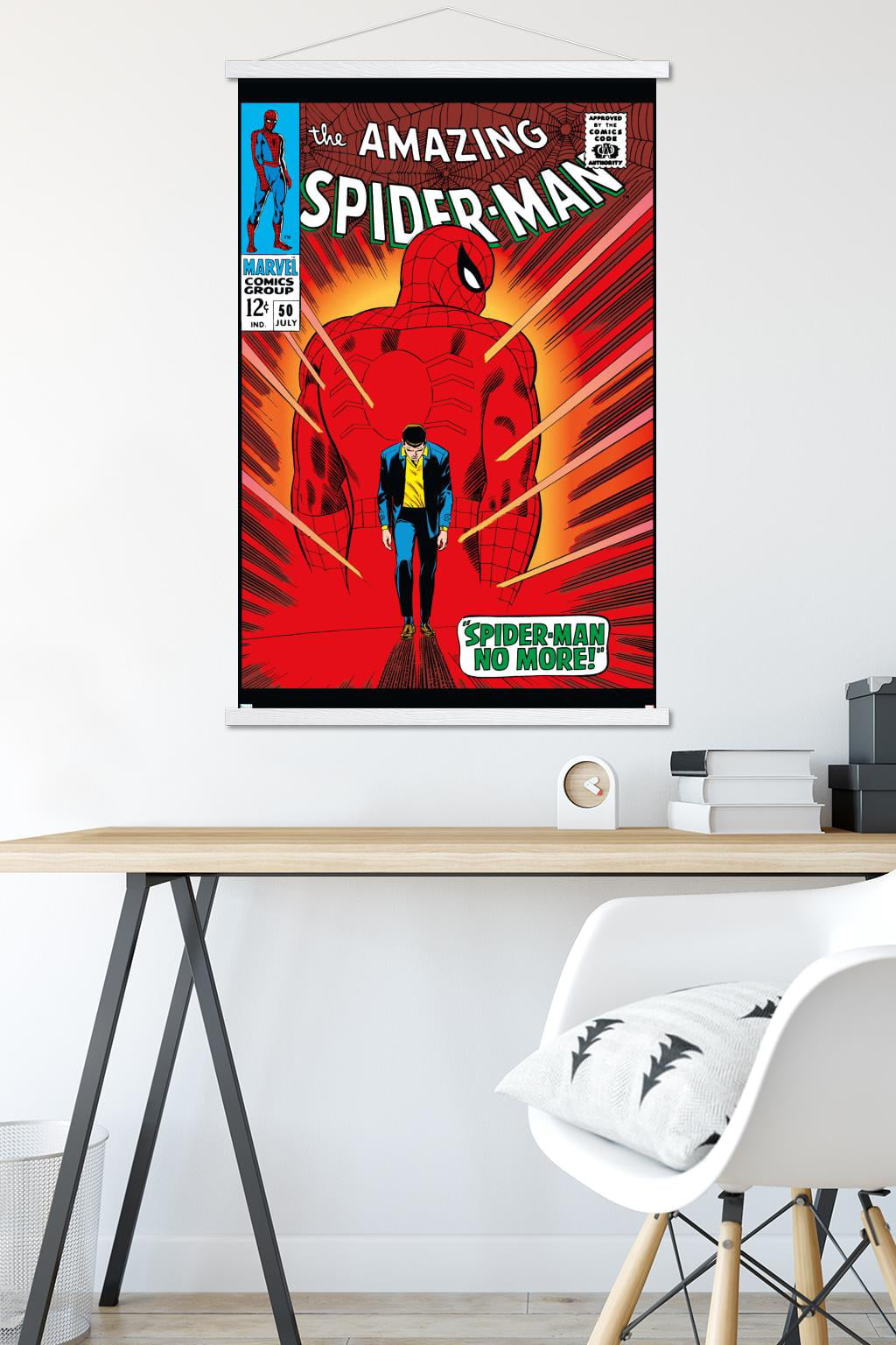  The Amazing Spider Man 2 Video Game Miles Movie Poster  Vintage Look Tin Metal Sign Wall Decoration 8x12 Inches: Posters & Prints