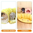 thumbnail image 3 of TEHAUX Tube de Jeu Lapin Flanelle Tunnels Cache Jouets pour Hamsters 1Ensemble, 3 of 8