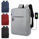thumbnail image 1 of Travel Portable Backpack Slim Durable USB Charging Port Waterproof Bag Gray, 1 of 3