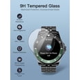 thumbnail image 2 of Protector de pantalla YAJOJO para reloj inteligente SOUYIE H66 de 1,19 pulgadas, 2 of 7