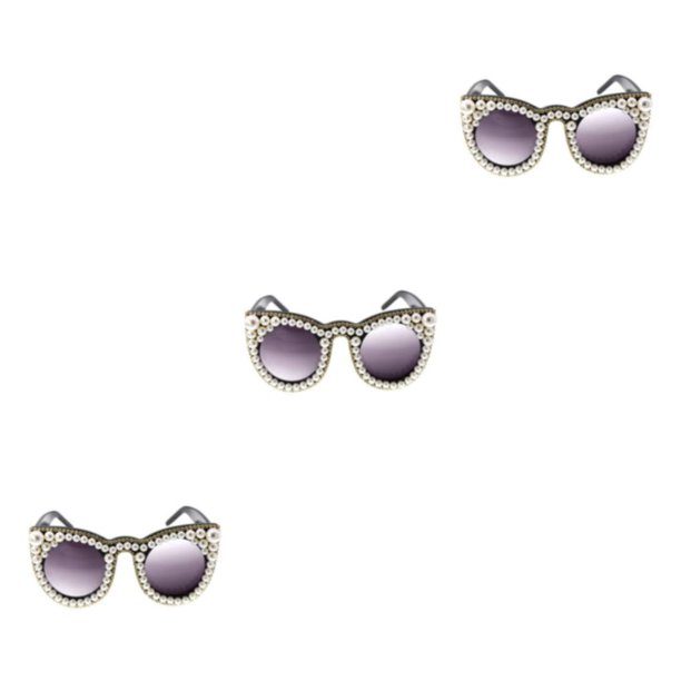 Gafas de sol vintage Sonducket para mujer con protección UV marco grande negro