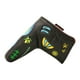 thumbnail image 1 of Funda para cabeza de palo de golf deportiva con diseño de elementos de verano negro, 1 of 9