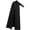 Black, variant on Women's Gradient Color Cloak Cape Knit Shawl Vintage Ethnic Style Poncho