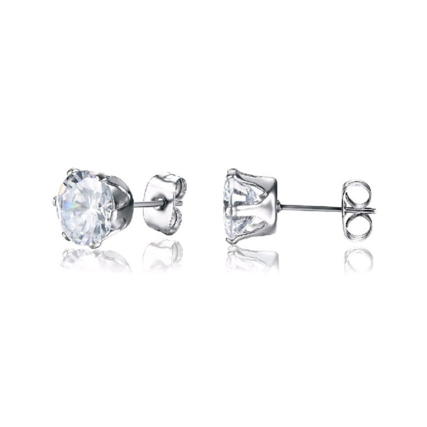 Qarigey Pendientes de moda de acero inoxidable, estrella en forma de gota, bricolaje, resistente al agua, con cuentas, redondos, a prueba de polvo, Ropa, zapatos y accesorios Miscelánea Astilla 4mm Qarigey AP011093-02B