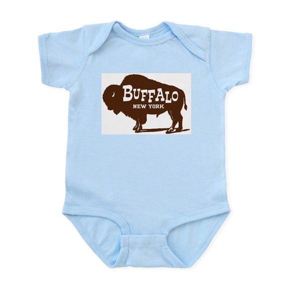 CafePress - Buffalo New York Infant Bodysuit - Baby Light Bodysuit, Size Newborn - 24 Months