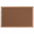 thumbnail image 7 of Aarco Products OW4872166 Vinyl Impregnated Cork - VIC - Durable Bulletin Board Red Oak Frame - Tan, 7 of 7