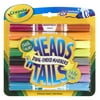 Crayola Heads 'N Tails Markers, 8 Count