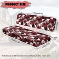 thumbnail image 7 of HUIACONG Dinosaur Camo UTV Seat Covers Waterproof Comfortable 4 Wheeler Seat Cover Non-Slip Soft Fit for Kawasaki Mule 3010, 7 of 7